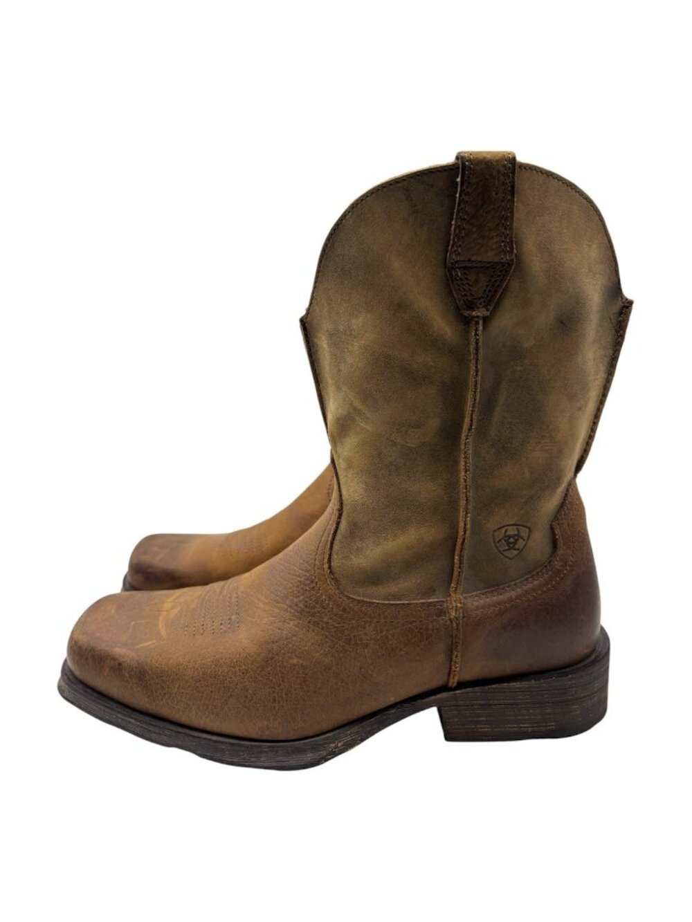 Ariat Rambler Bomber Western Leather Work Cowboy Boots Men’s Size 10EE 10002317